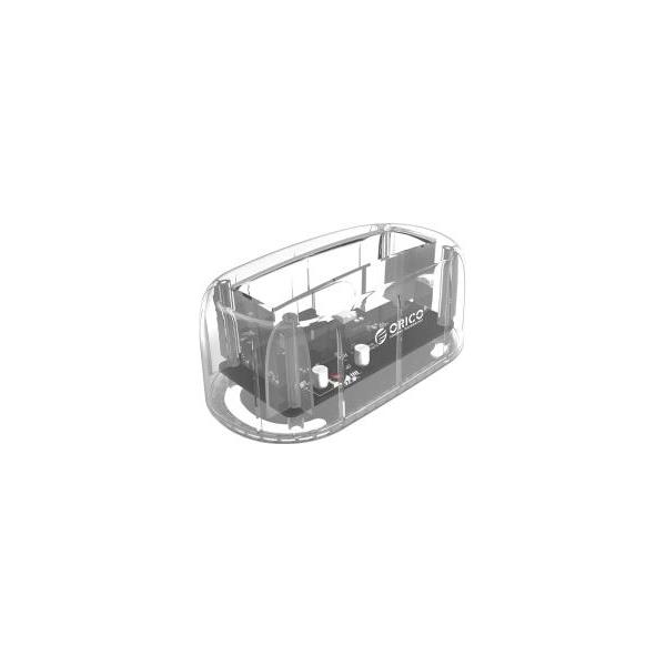 Orico Docking stanica 3.5" SATA HDD, USB3.0, prozirna, (ORICO 6139U3-CR)