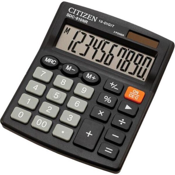Kalkulator komercijalni 10mjesta Citizen SDC-810NR crni blister