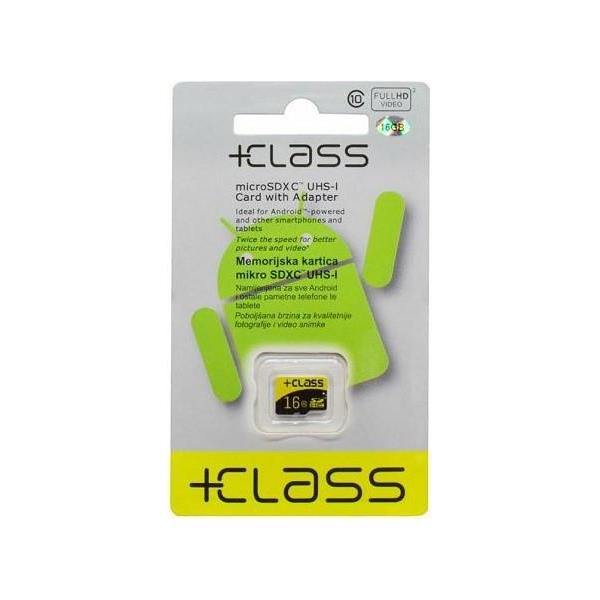 MEMORIJSKA KARTICA MIKRO SD 16GB CLASS 10 HC