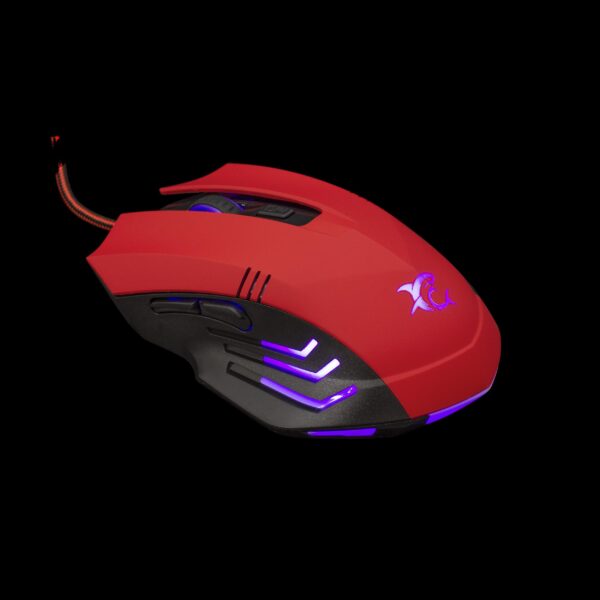 Gaming miš White Shark GM-5006 HANNIBAL-2 crveni 3200dpi, HANNIBAL-2 RED - Slika 3