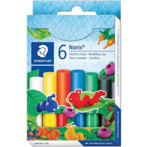 Plastelin 6boja Noris Staedtler 8420 C6 blister, 000037834