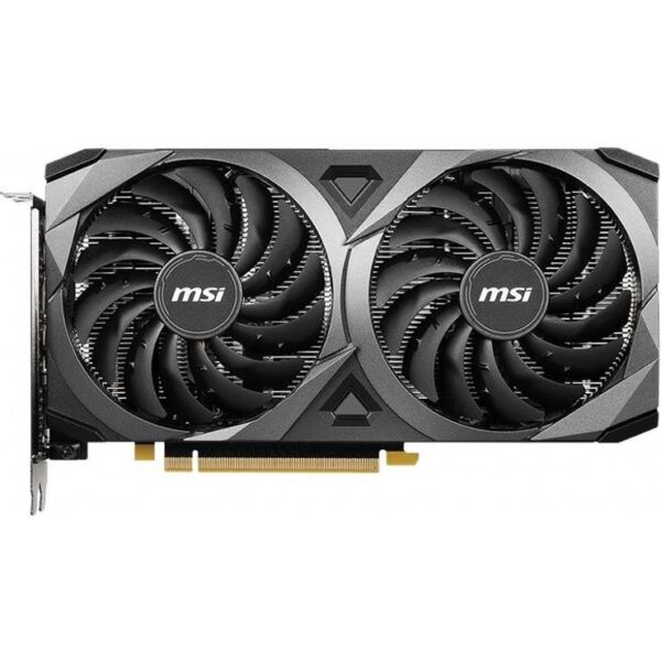 MSI Video Card Nvidia RTX 3060 VENTUS 2X 12G OC (RTX 3060, 12GB GDDR6, 192-bit, GPU 1680MHz (Boost 1807MHz), RAY TRACING, 2xFan, PCIe 4.0, 1xHD MI 2.1, 3xDP v.1.4, 8 pin, 170W) Low Ha sh Rate!,RTX 306
