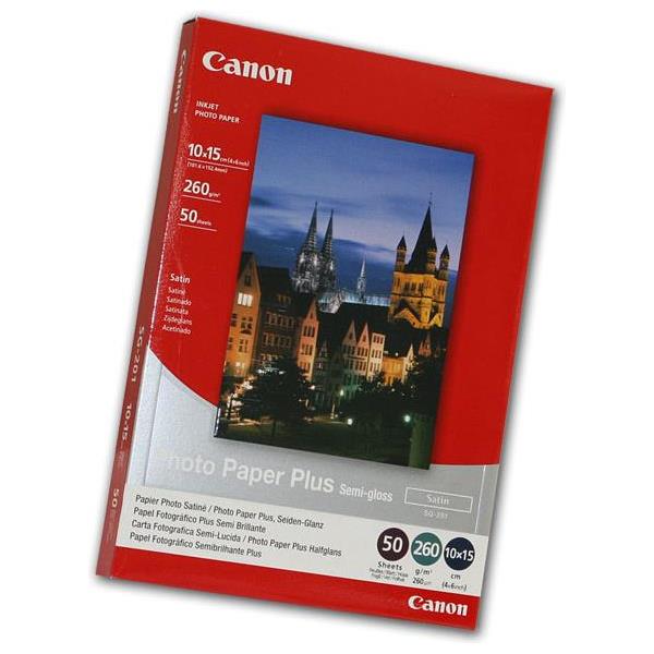 Canon Photo Paper Plus SG201 - 10x15 50L, 1686B015