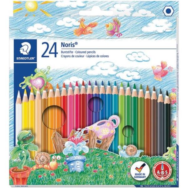 Boje drvene 24boje Noris Club Staedtler 144NC24 blister, 000023962