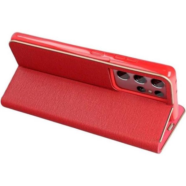 Torbica Forcell LUNA Book Gold for XIAOMI Redmi NOTE 11 / 11S red - Slika 2