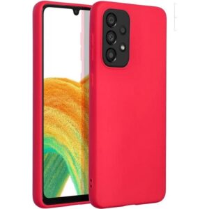 Maskica Forcell SOFT Case for SAMSUNG Galaxy A33 5G red