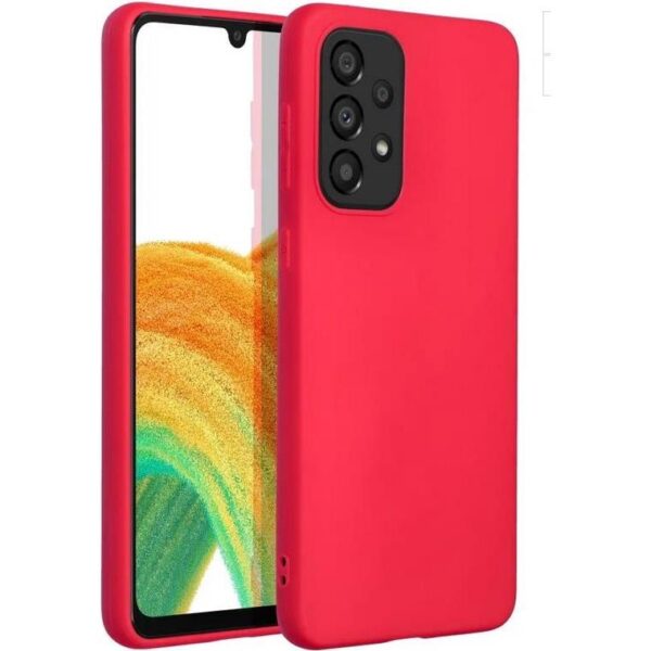 Maskica Forcell SOFT Case for SAMSUNG Galaxy A33 5G red