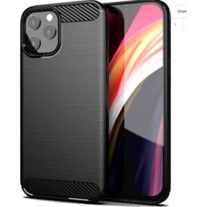 Maskica Forcell CARBON Case for IPHONE 12 MINI black
