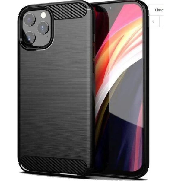 Maskica Forcell CARBON Case for IPHONE 12 MINI black