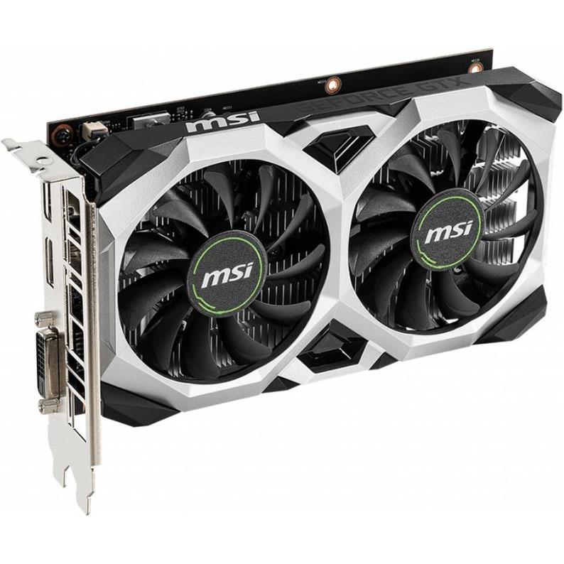 MSI Video Card Nvidia GTX 1650 VENTUS XS 4G OC (GTX1650, 4GB GDDR5 128bit, HDMI, DP, DVI, 75W, Retail), GTX 1650 VENTUS XS 4G OC - Slika 2