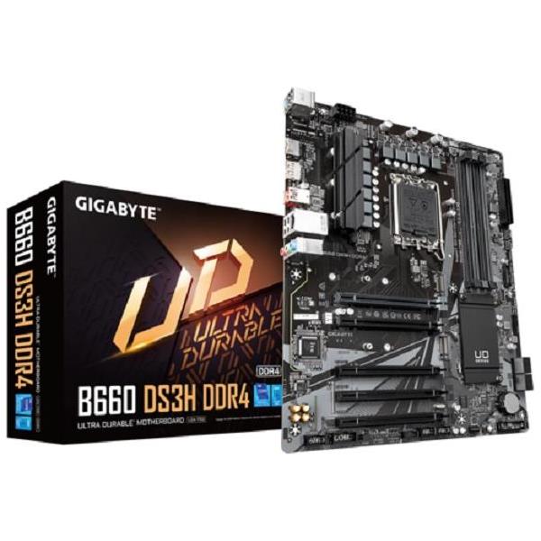 Gigabyte B660 DS3H, DDR4, s1700, B660 DS3H DDR4 G10