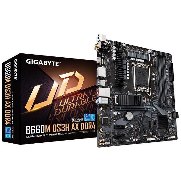 Gigabyte B660M DS3H AX, DDR4, s1700, B660M DS3H AX DDR4 G12