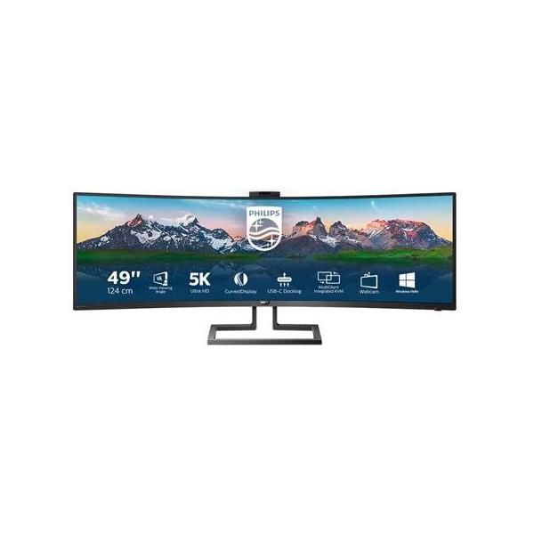 Philips 49" 499P9H, 5120x1440, DP, 2xHDMI, USB-C, 499P9H/00 - Slika 2
