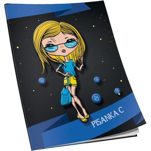 Obrazac školski pisanka "C" za 2 i 3razred Soft+ Connect Girl, 000043551