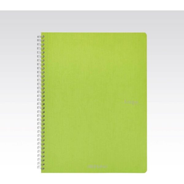 Bilježnica Fabriano Ecoqua original A4 90g 70L spiralna kocke lime 19290107