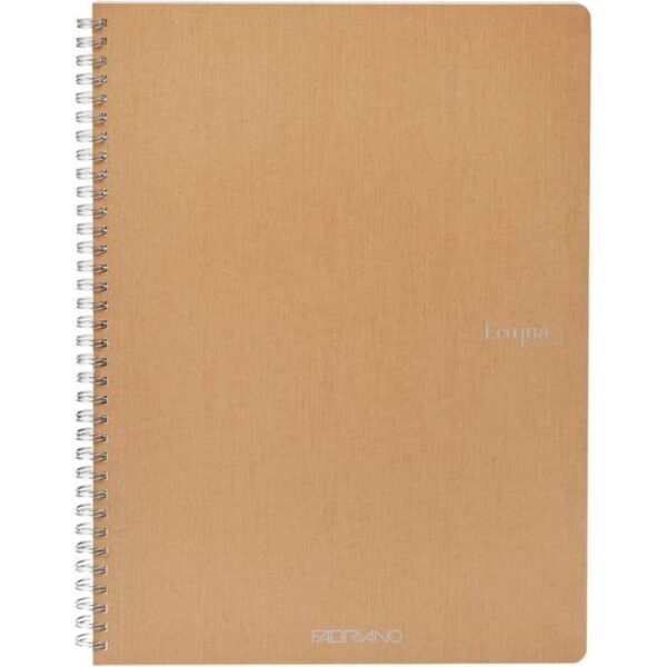 Bilježnica Fabriano Ecoqua original A4 90g 70L spiralna kocke bruno 19290102