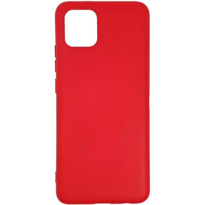 MM TPU POCO C40 SILICONE MIKRO RED