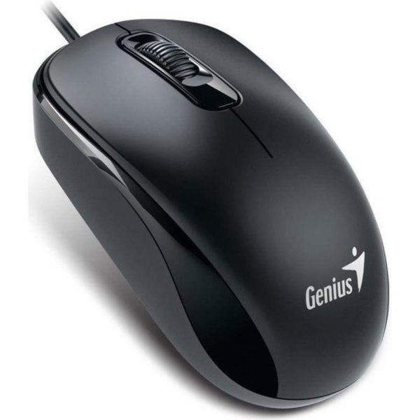 Miš Genius DX-110, 1000dpi, crni, PS2