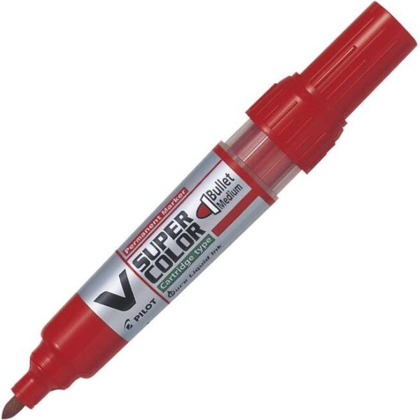 Marker permanentni 0,9mm okrugli vrh V Super Color Begreen Pilot SCA-VSC-M-BG crveni, 000036536