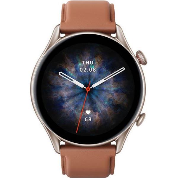 Pametni sat Amazfit GTR 3 Pro, Brown Leather
