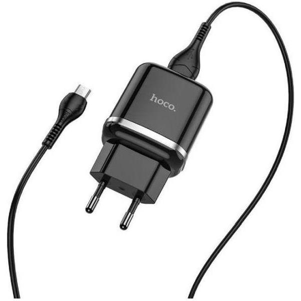 HOCO kućni punjač N3 18W QC3.0 FAST USB3.0 + cable micro set black, 2983 - Slika 3