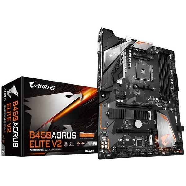 Gigabyte GA-B450 Aorus Elite V2, AM4, ATX, GAB45AET2-00-G