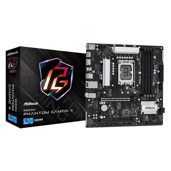 Asrock Intel LGA1700 B660M PHANTOM GAMING 4