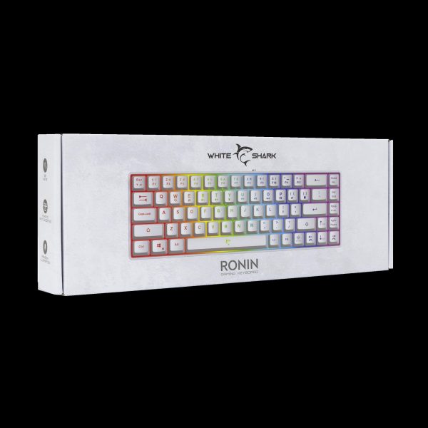White Shark TIPKOVNICA GK-2201 RONIN Bijela / HR - Slika 3