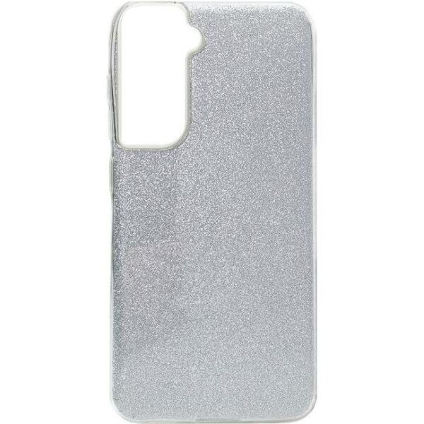 MM TPU SAM GALAXY S21 GLITTER srebrna