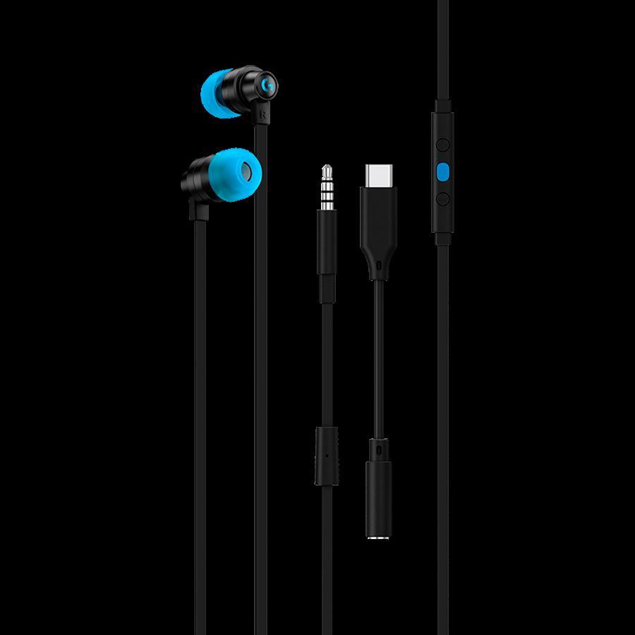 Logitech G333 gaming in-ear slušalice, crne, 981-000924 - Slika 2