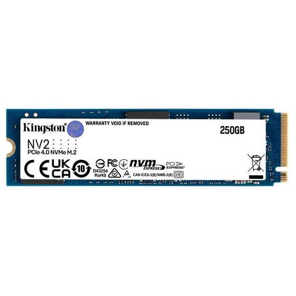 Kingston NV2 NVMe 250GB,R3000/W1300, M.2 2280, SNV2S/250G - Slika 2