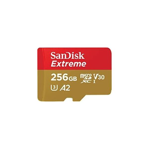 MEM SD MICRO 256GB Sandisk Extreme, A2, V30, U3, SDSQXAV-256G-GN6MA