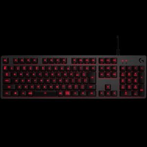 LOGITECH G413 TKL SE Corded Mechanical Gaming Keyboard - BLACK - US INT'L - USB - TACTILE, 920-010446