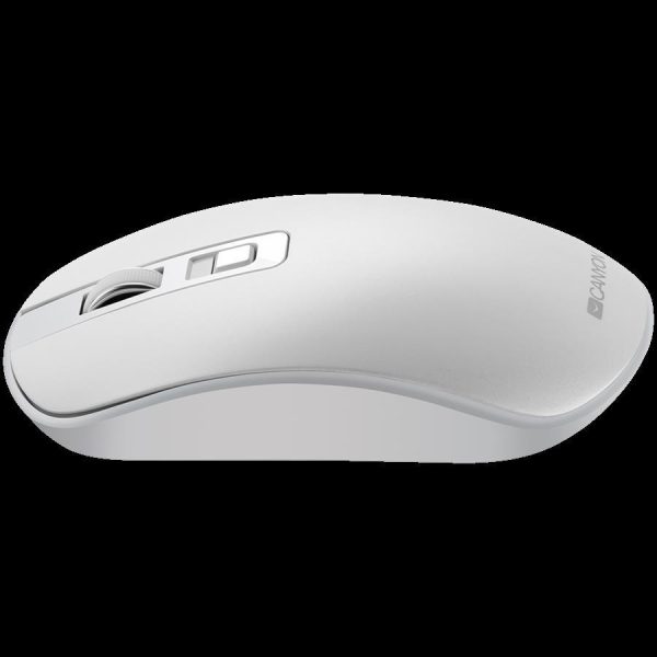 CANYON MW-18 2.4GHz Wireless Rechargeable Mouse with Pixart sensor, 4keys, Silent switch for right/left keys,DPI: 800/1200/1600, Max. usage 50 hours for one time full charged, CNS-CMSW18PW - Slika 2