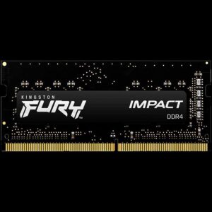 KINGSTON 32GB 3200MHz DDR4 CL20 Non-ECC SODIMM Dual Rank FURY Impact EAN: 740617318371, KF432S20IB/32