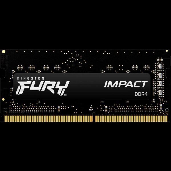 KINGSTON 32GB 3200MHz DDR4 CL20 Non-ECC SODIMM Dual Rank FURY Impact EAN: 740617318371, KF432S20IB/32