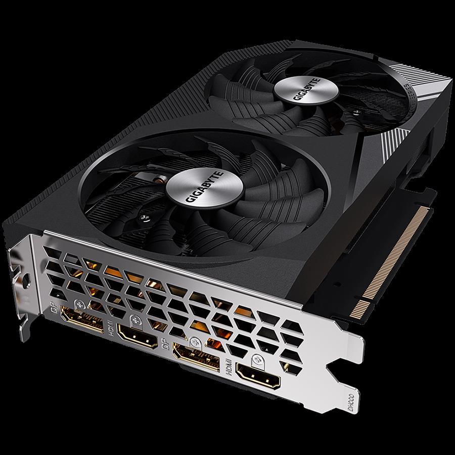 GIGABYTE Video Card NVIDIA GeForce RTX 3060 Ti WINDFORCE OC 8G, GDDR6 12GB/256bit, PCI-E 4.0 x16, 2x DP, 2x HDMI, WINDFORCE 2x, Protection backplate, LHR, ATX, Retail, GV-N306TWF2OC-8GD - Slika 3