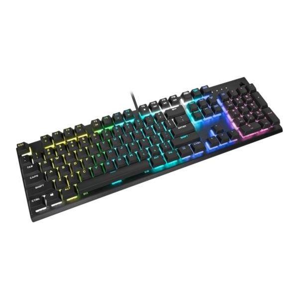 Corsair K60 RGB PRO Low Profile Mechanical Gaming Keyboard, CH-910D018-NA