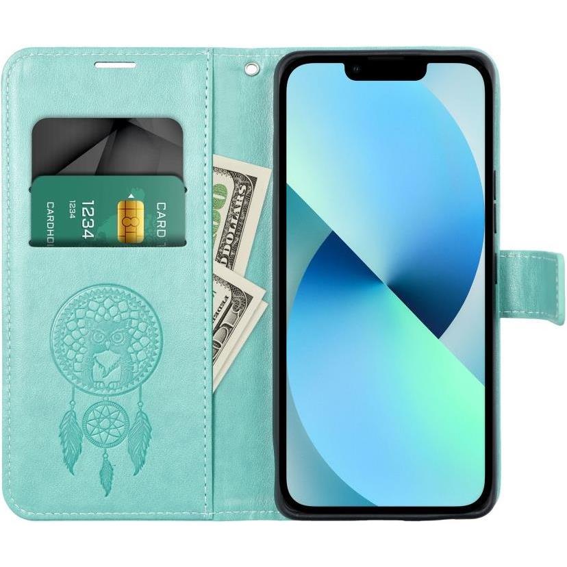 Torbica MEZZO Book za SAMSUNG A13 4G dreamcatcher zelena - Slika 2