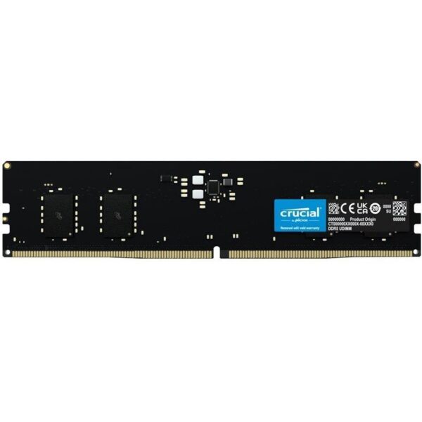 CRUCIAL 32GB DDR5-4800 UDIMM CL40 (16Gbit), CT32G48C40U5