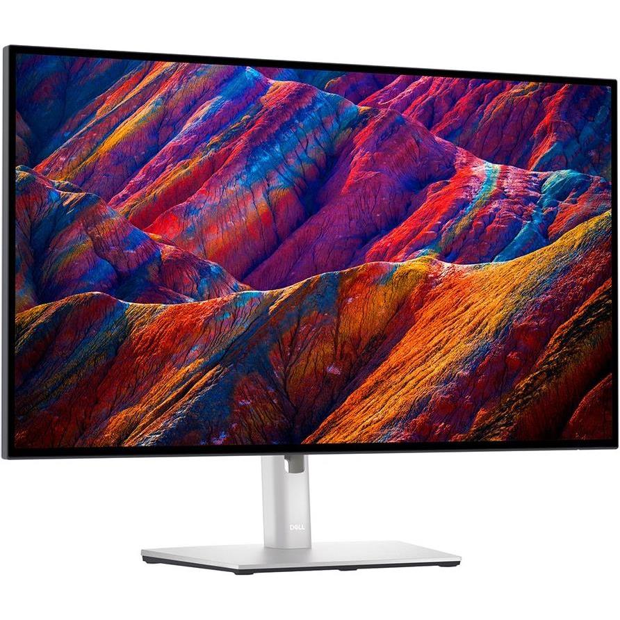 Monitor DELL UltraSharp U2723QE 27in, 3840x2160, 4K UHD, IPS Antiglare, 16:9, 2000:1, 400 cd/m2, 8ms/5ms, 178/178, 2xDP, HDMI, 3x USB-C, 5x USB 3.2 (1xB.C), RJ-45, Audio line out, Tilt, Swivel, Pivot, - Slika 2