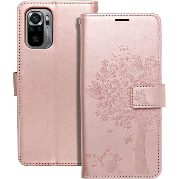 Torbica MEZZO Book case for SAMSUNG S22 tree rose gold