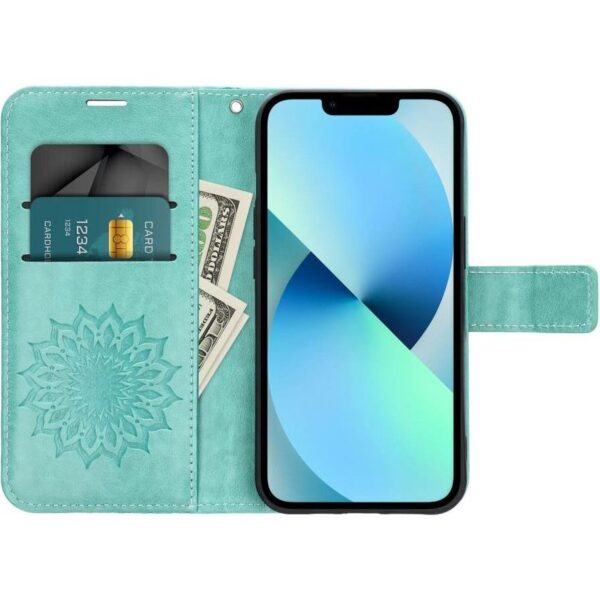 Torbica MEZZO Book case for XIAOMI Redmi 10 / 10 2022 mandala green - Slika 2