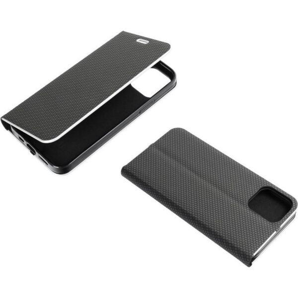 Torbica LUNA Book Carbon for SAMSUNG S22 Plus black - Slika 2