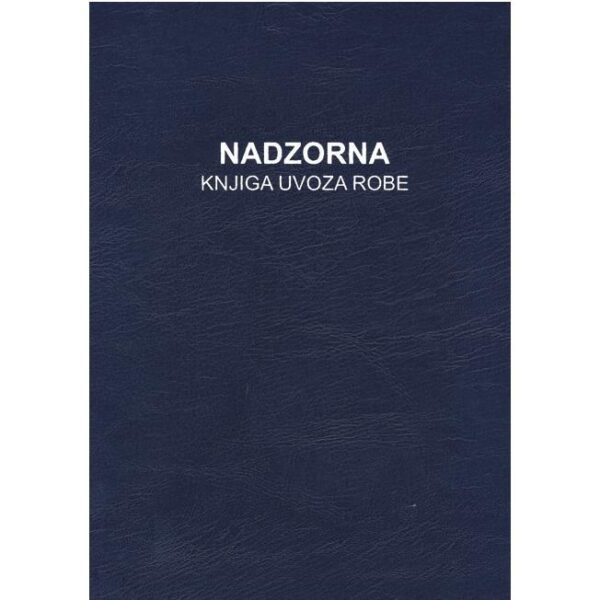 Obrazac A-710 nadzorna knjiga uvoza Fokus