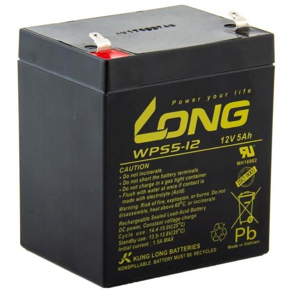 Avacom UPS baterija 12V 5Ah F1 (WP5-12 F1), PBLO-12V005-F1A-1