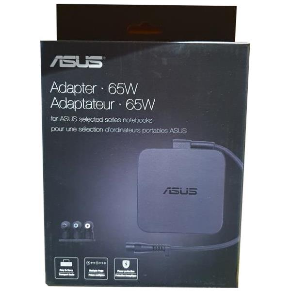 Adapter U65W-01, 35W/45W/65W, o4.0/o4.5/o5.5mm, 90XB013N-MPW0A0