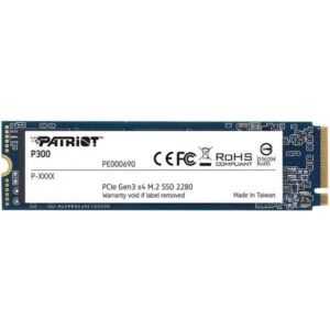Patriot SSD P300 R1600/W600, 128GB, M.2 NVMe, P300P128GM28