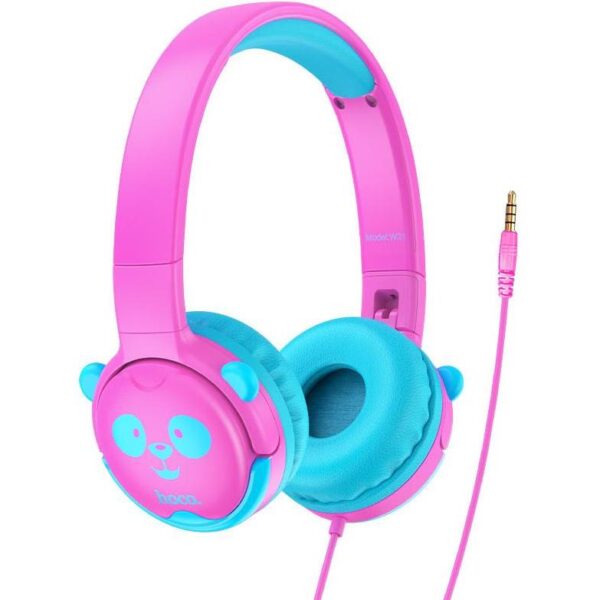 Slušalice HOCO W31 za djecu roze, 3129