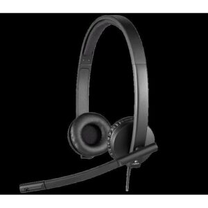 Logitech H570e Stereo slušalice s mikrofonom, USB, 981-000575